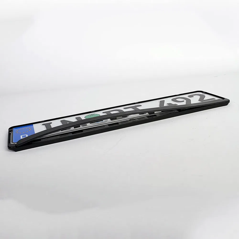 Customized Car Number License Plate Holder Black License Plate Frame