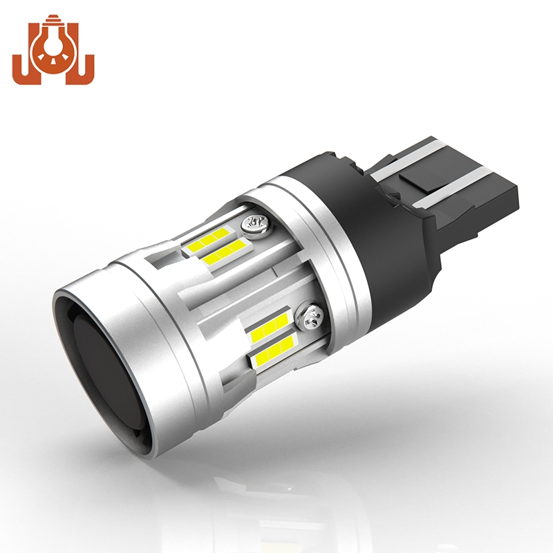 Светодиодная лампа 7443 для заднего хода, белая, Canbus Ready