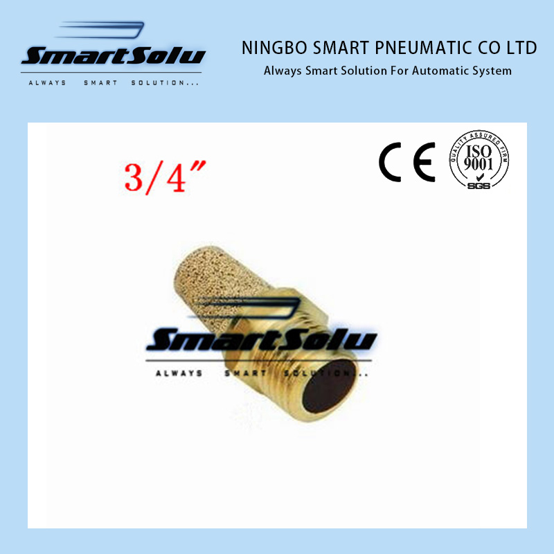 Пневматический глушитель 3/4" BSP, бронза