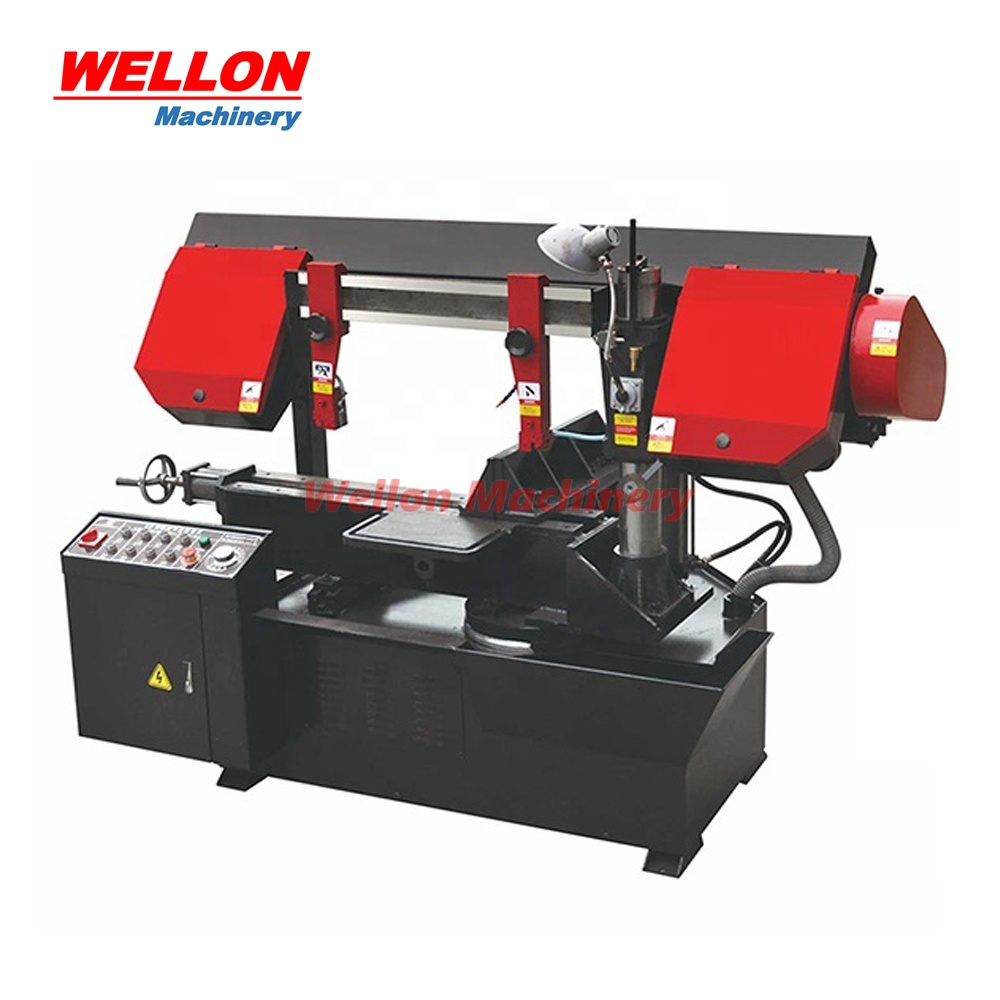 Ленточная пила GW4230/GW4235 с поворотным угловым режущим механизмом