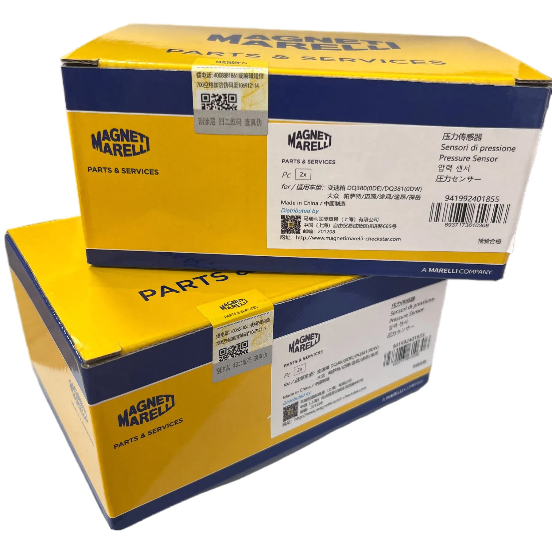 Automatic Transmission Parts 0de Dq380 0dw Dq381 Pressure Sensor Switch for Volkswagen Magotan Tiguan