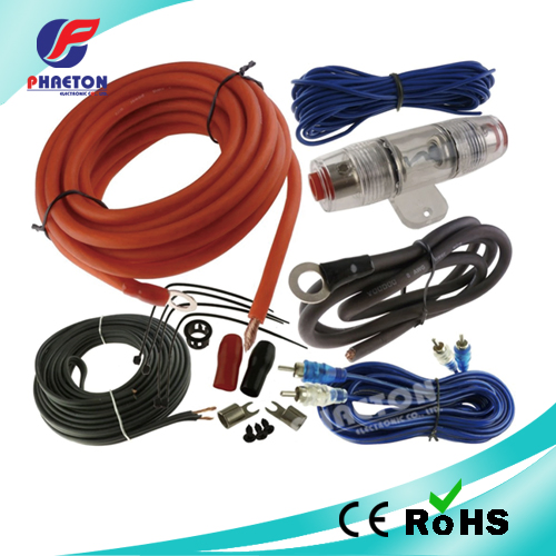 Cable Audio Amplifier Subwoofer Cable Accessories Signal Cable Car Installation Wiring Kit
