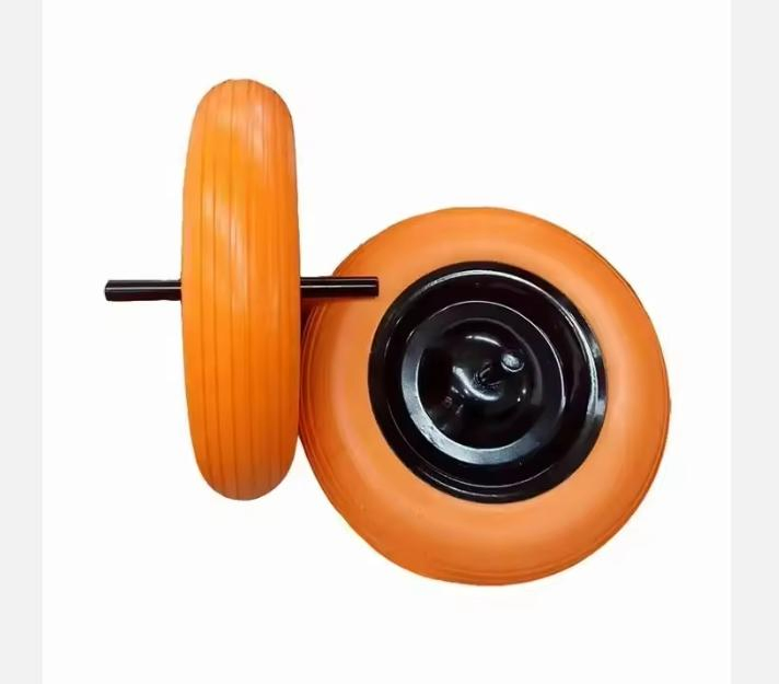 Garden Wagon Heavy Duty Non Flat Tire for Hand Cart in Landscape