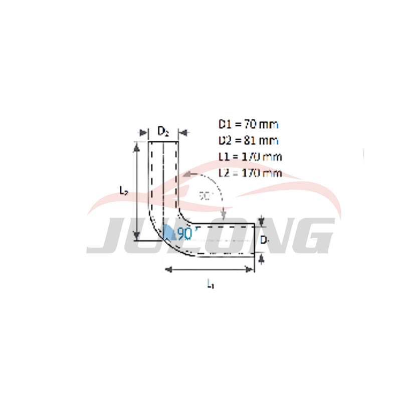 Силиконовый патрубок радиатора 38632755