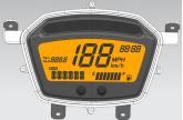 Спидометр мотоциклетный цифровой LCD с интеллектуальным дисплеем