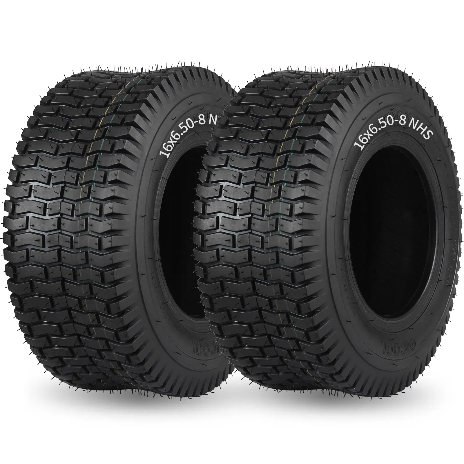16X6.50-8 Lawn Mower Tubeless Tire, Turf-S Pattern