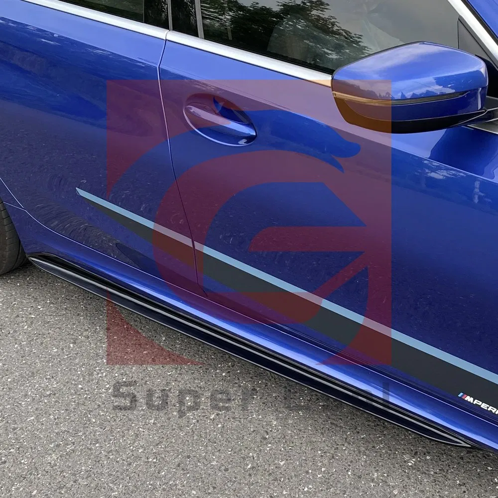Non-Destructive Installation PP Material High Quality Body Kits Exterior Modification Side Skirt for BMW G20