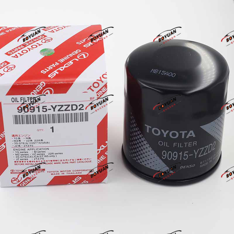 Engine Oil Filter 90915-Yzzd2 Is Applicable to Corolla Land Cruiser Prado Crown RAV4
