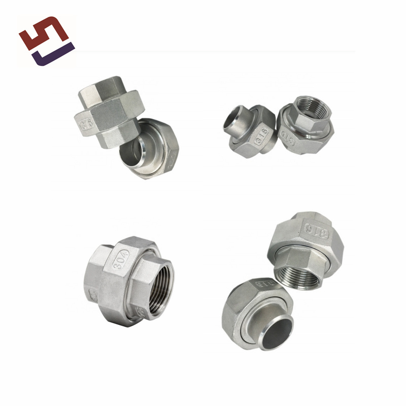 Factory Direct Customized T4 4 Bolt Turbo to 3" V-Band 304 Stainless Steel Cast Flange Adapter Converter