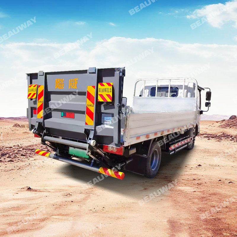 Beauway Folding Q700 Steel 500kg 1000kg Tail Lift Tailgate for Cargo Truck Pickup