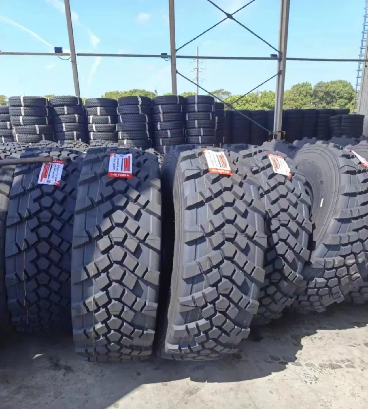 Worcraft 425/85r21 1260-425-533 Ttf/Tl OTR Heavy Duty Truck Tire 16.00r20 All Steel Truck Tyres Kama 167D