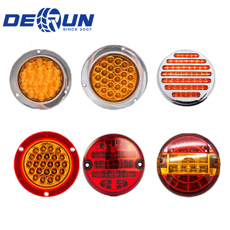 Derun Wholesale High Strength 24V Semi Trailer LED Rear Tail Light Price
