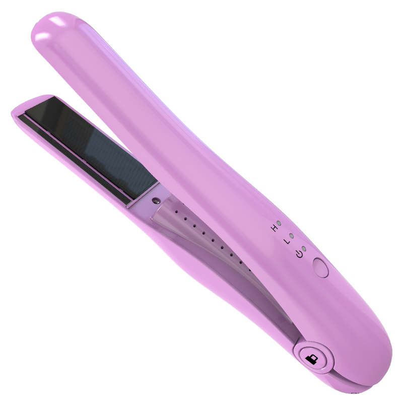 Bidisco Wireless Ceramic Flat Iron LED Electric PTC PRO Nano Titanium Flat Iron