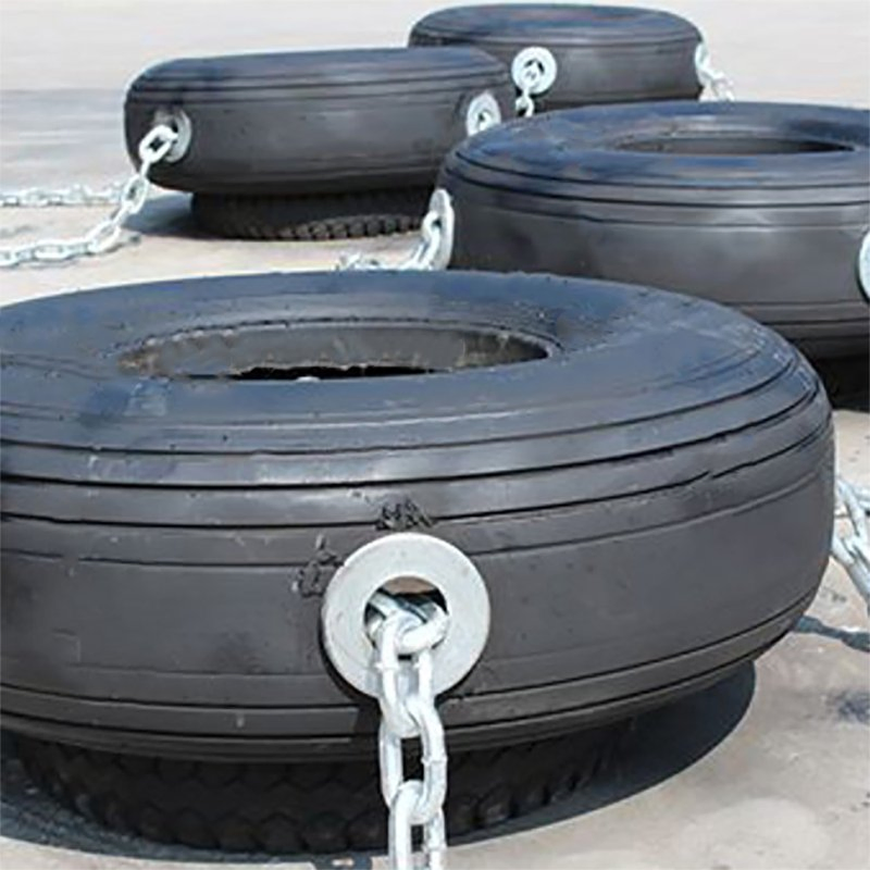 High Grade Tugboat Anti-Collision Tyres Marine Rubber Used Aircraft Tire Fenders