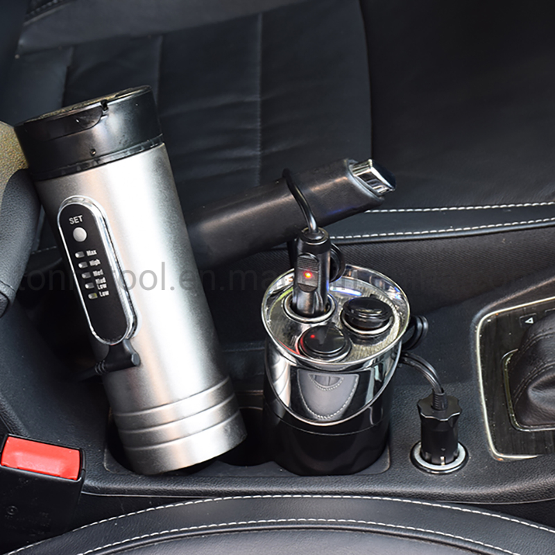 Автомобильное зарядное устройство 12В в подстаканник