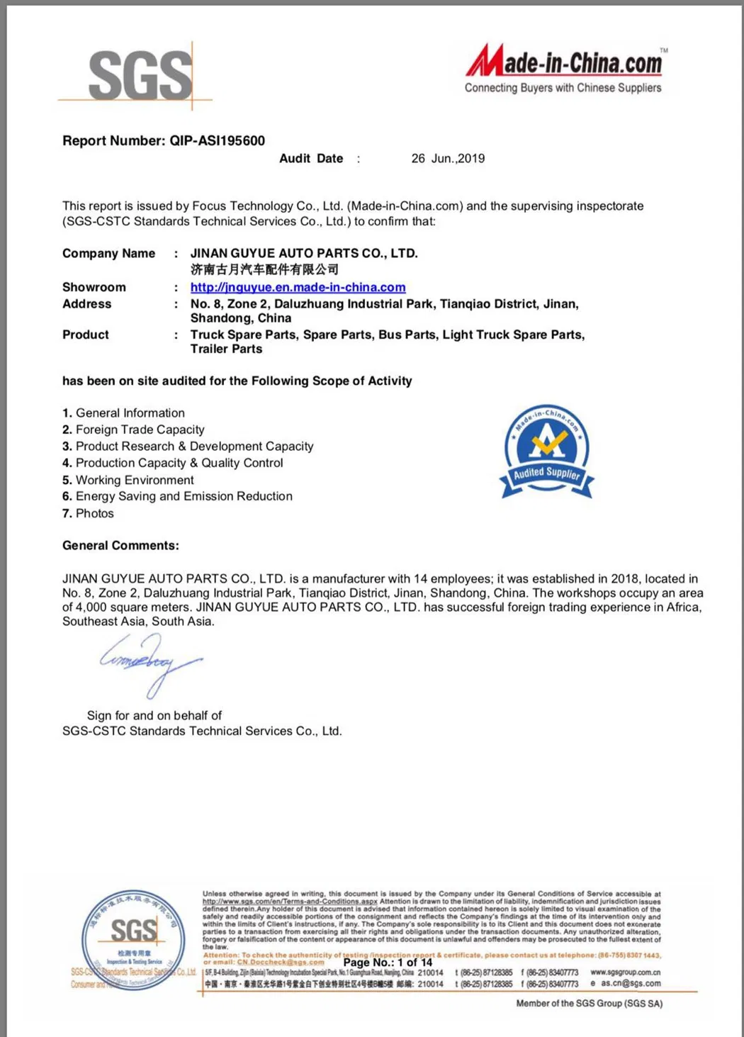 Spoiler Bumper Used in Truck Spare Parts Hino International Freightliner for Isuzu Ford Actros Mack Kw