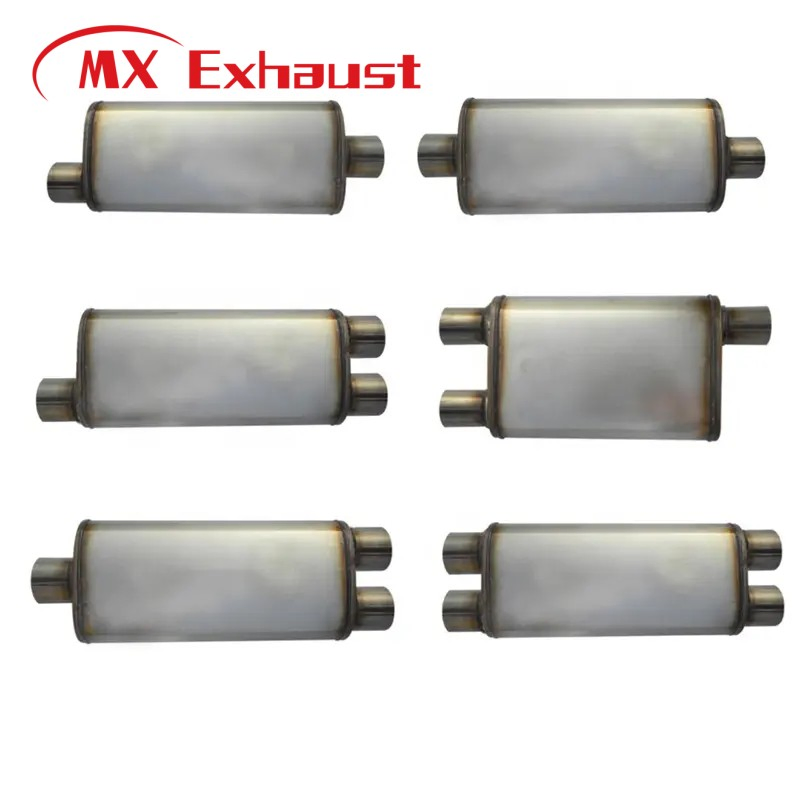 Глушитель Flowmaster 4x9 дюймов овальный, алюминированная сталь