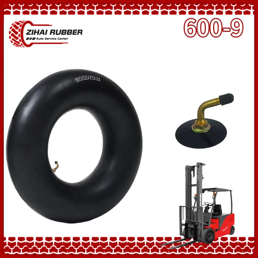 Truck Forklift Industrial ATV Tyre Tire Butyl Rubber Inner Tube 600-9