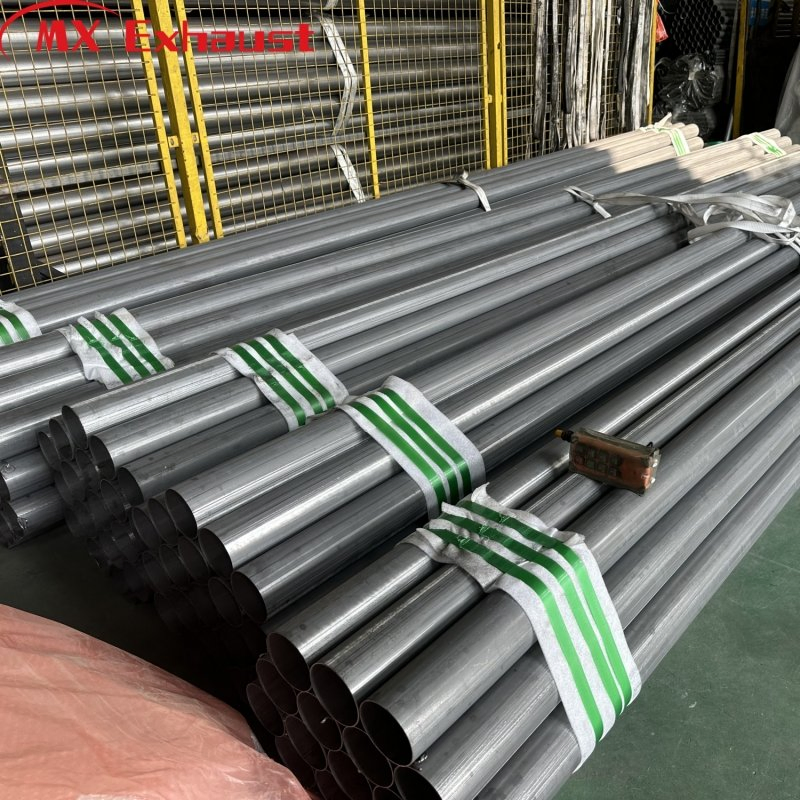 Алюминизированная труба глушителя 2.5-5 дюймов