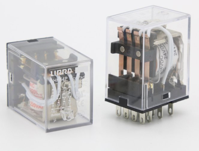 Промежуточное реле HH53P 24V DC220V с розеткой PTF11A