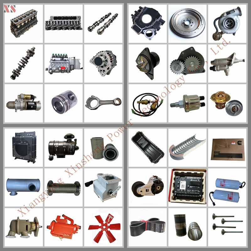 Запчасти для дизельного двигателя Cummins: блок цилиндров, поршни, коленвал