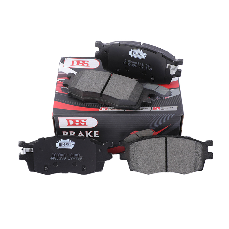 Wholesale Semi-Metallic Ceramic Organic Front Rear Disc Brake Lining Pad for Hyundai Toyota Audi