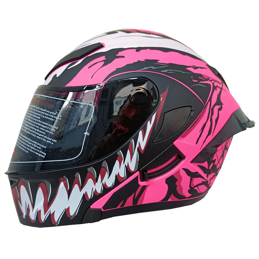 Hot Modular Flip up Full Face Motorcycle Helmet with Dual Visor