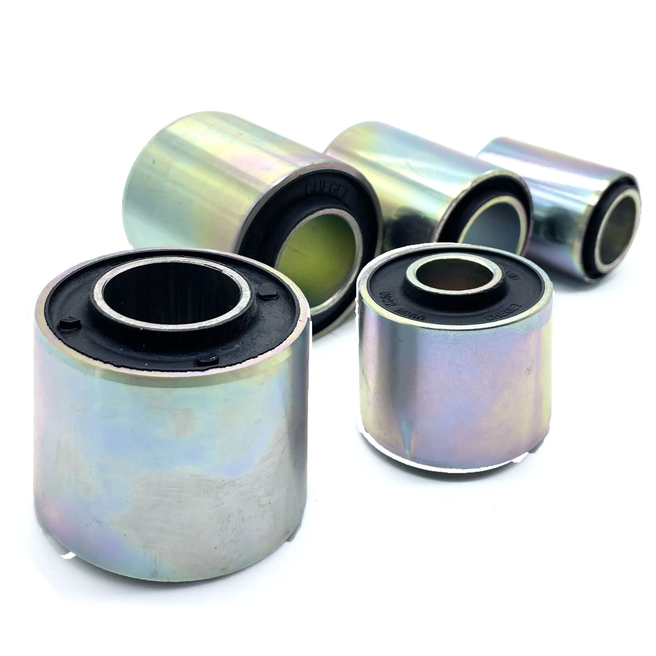 Elastomer Springs with Built-in Hydraulic Damping