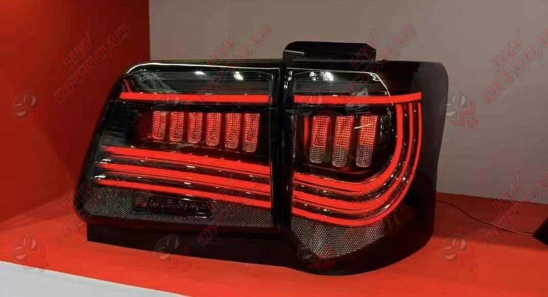 Smoked LED Taillight for Toyota Fortuner 2012 2013 2014 2015 Start-up Animation Tail Lamp Assembly