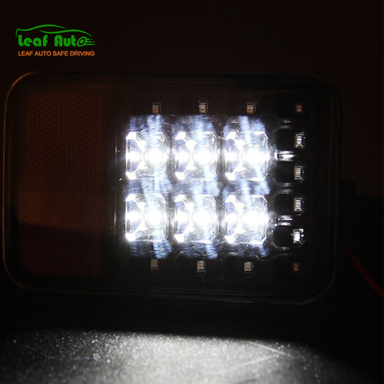 Rear Bumper Fog Parking Light Fit for Jeep Wrangler Jk 2007-2016 Reverse Brake Lights Lamp