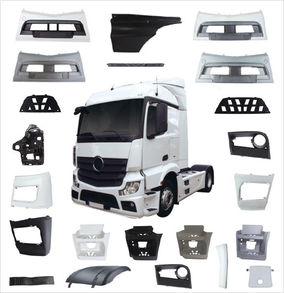 for Mercedes Benz Actros MP4 Atego Truck Body Parts New Model More Than 500 Items