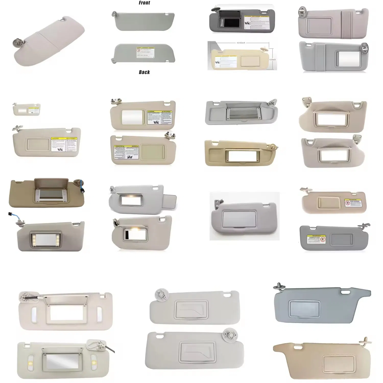 Солнцезащитный козырек для Dodge RAM 1500/2500/3500 2002-2008