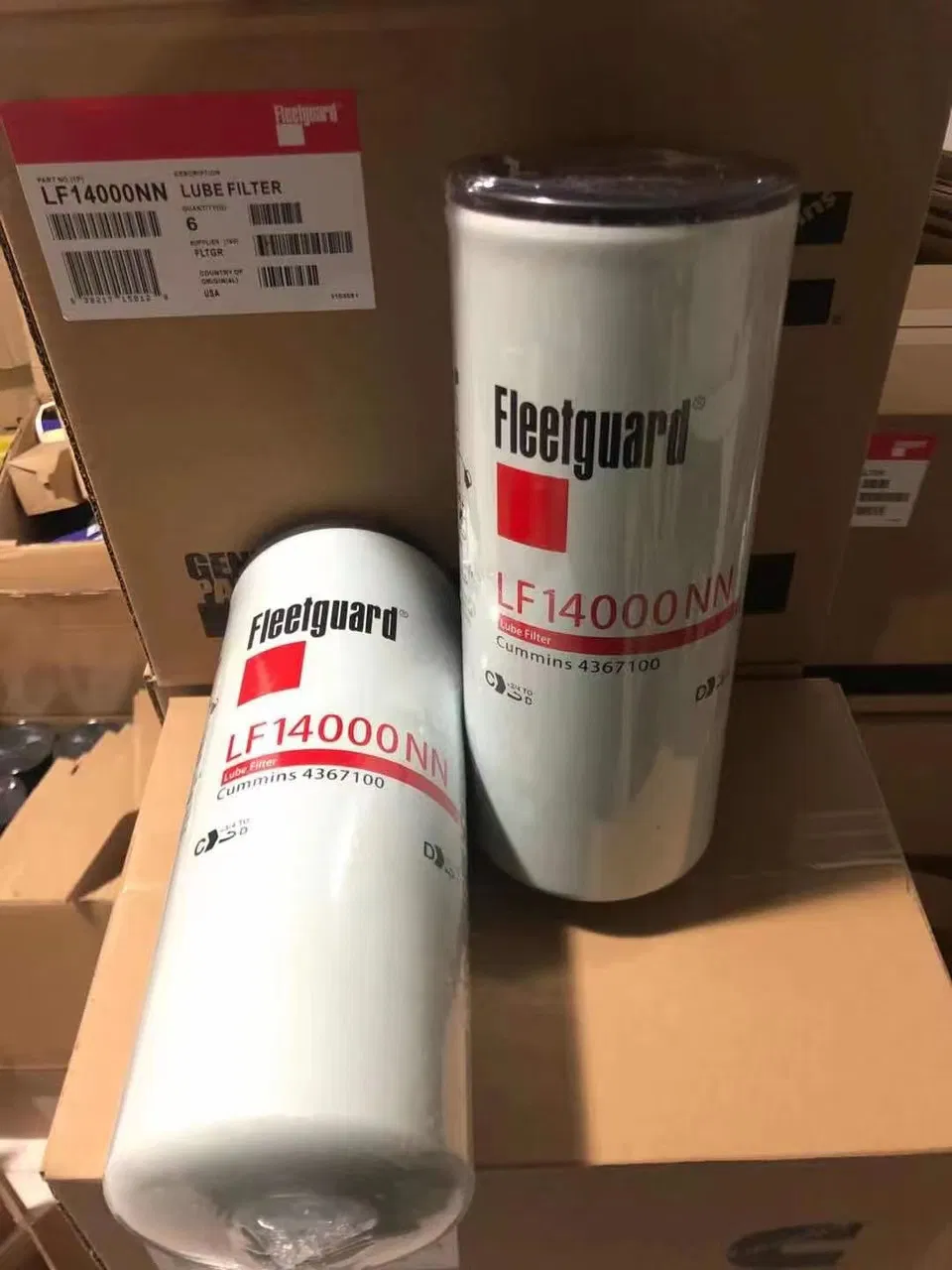 Fleetguard Oil Filter Lube Oil Filter Lf3000 Lf9009 Lf9080 Fs1040 Daf Filter