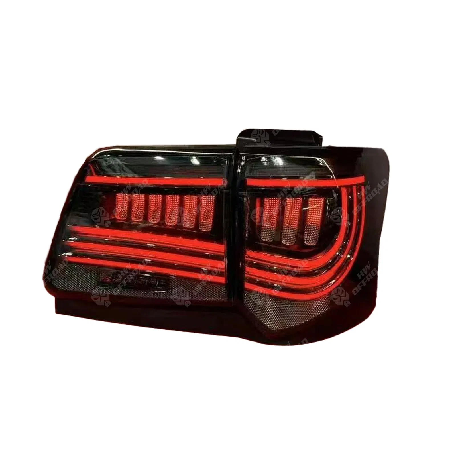 Smoked LED Taillight for Toyota Fortuner 2012 2013 2014 2015 Start-up Animation Tail Lamp Assembly