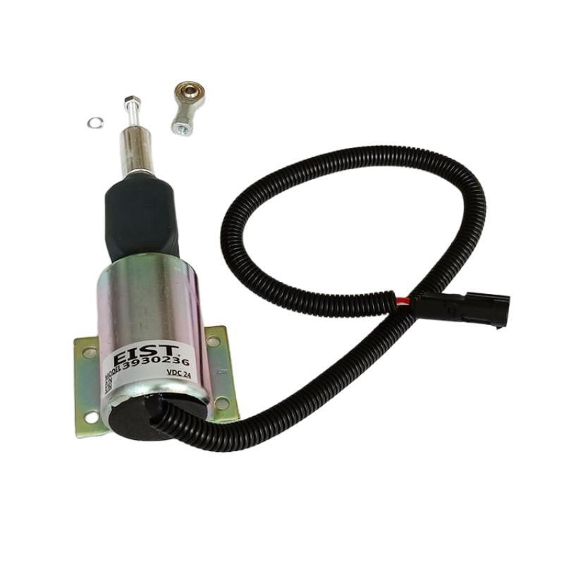 Соленоид остановки 6CT8.3 24V 3930236 для экскаватора