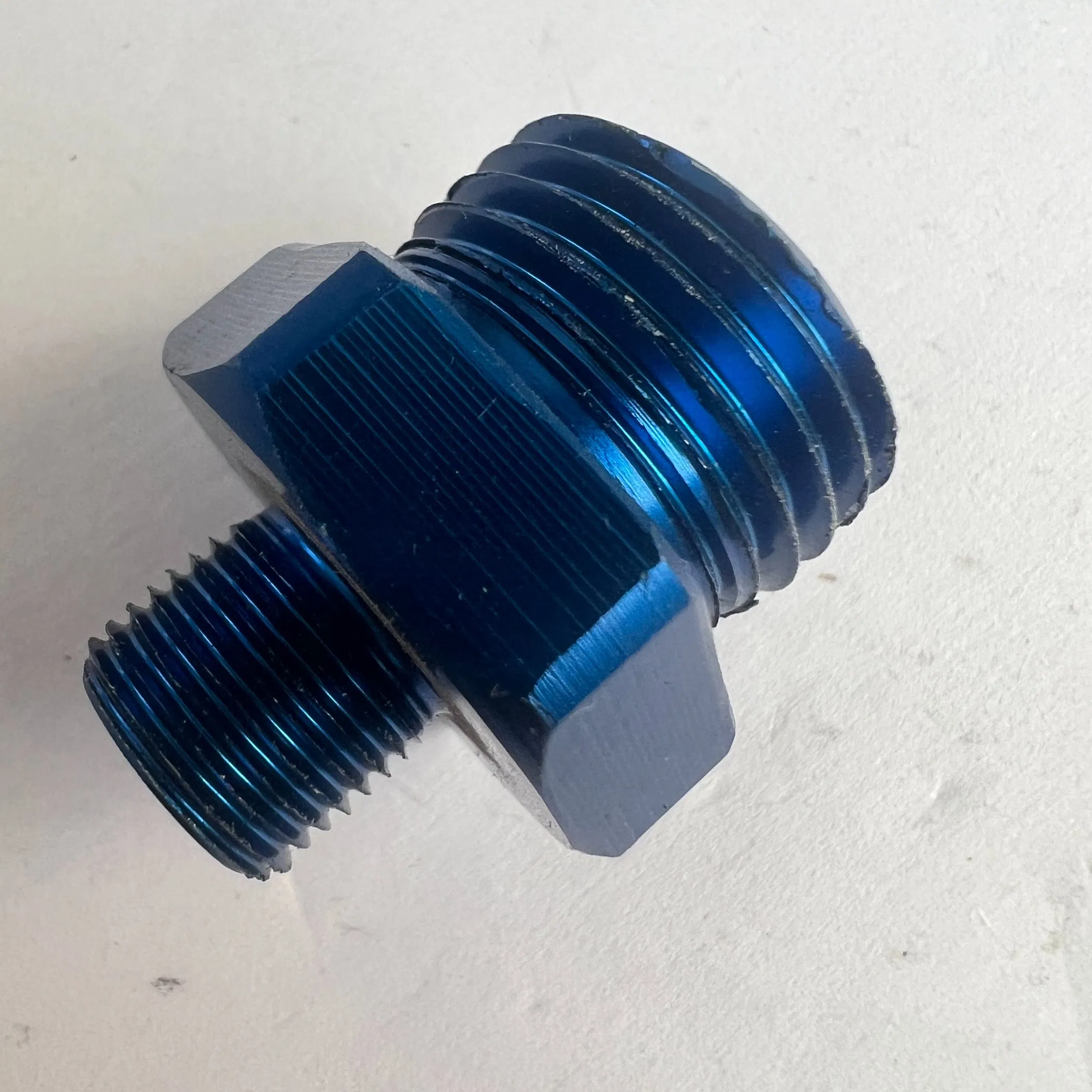 Синие анодированные детали для впуска воздуха двигателя