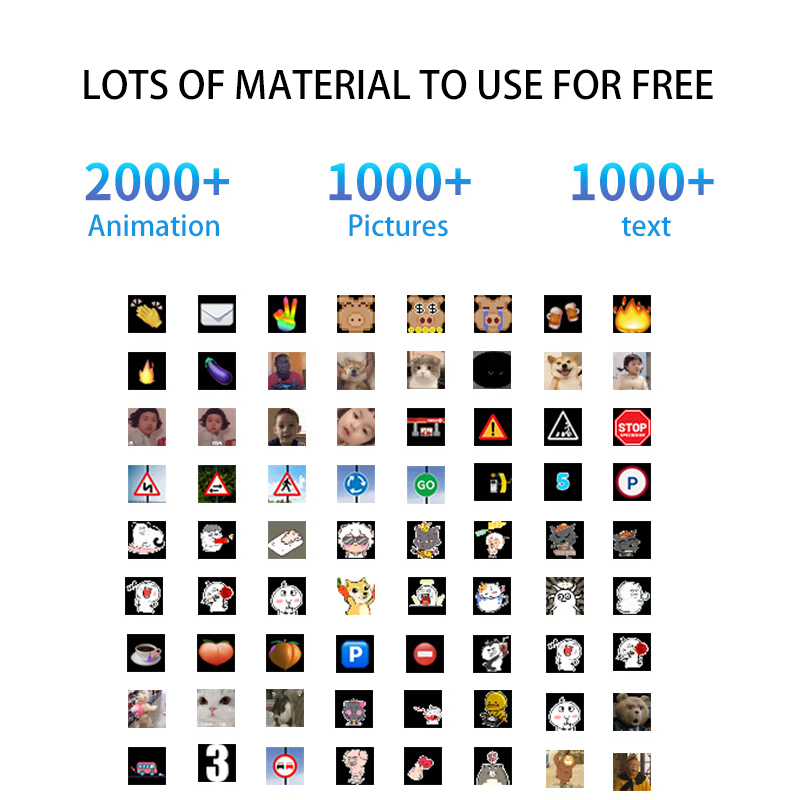 LED-экран для заднего стекла автомобиля с управлением через приложение