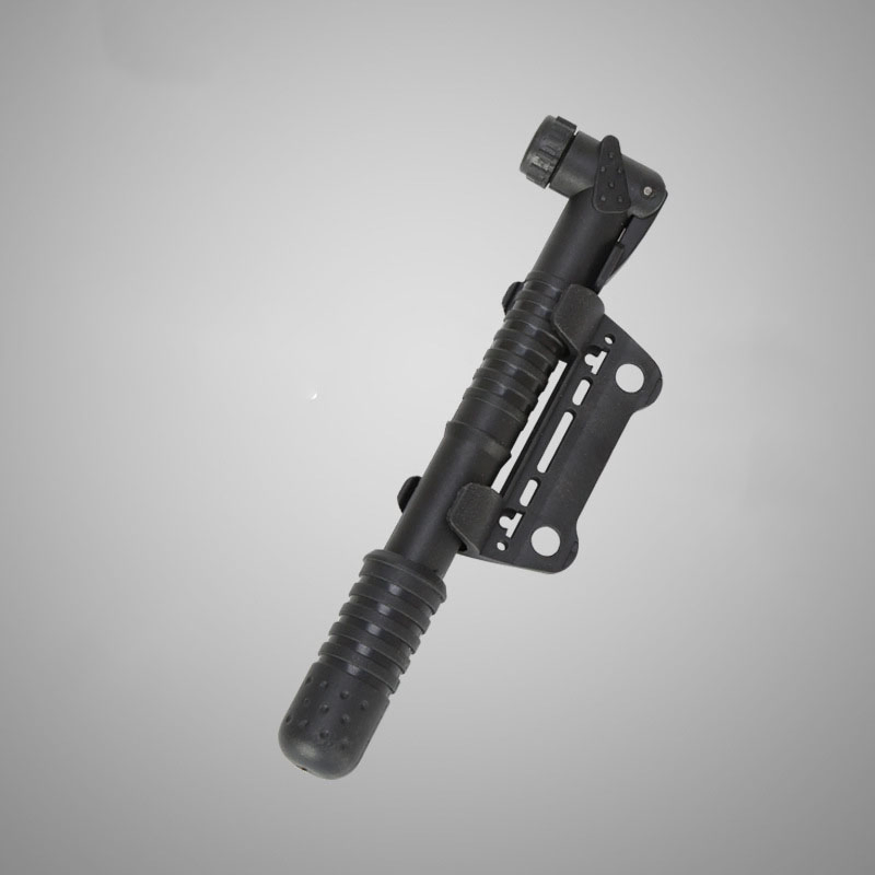 Portable Battery Bike Pump Mini High Pressure Bicycle Aluminium Inflatable Tube