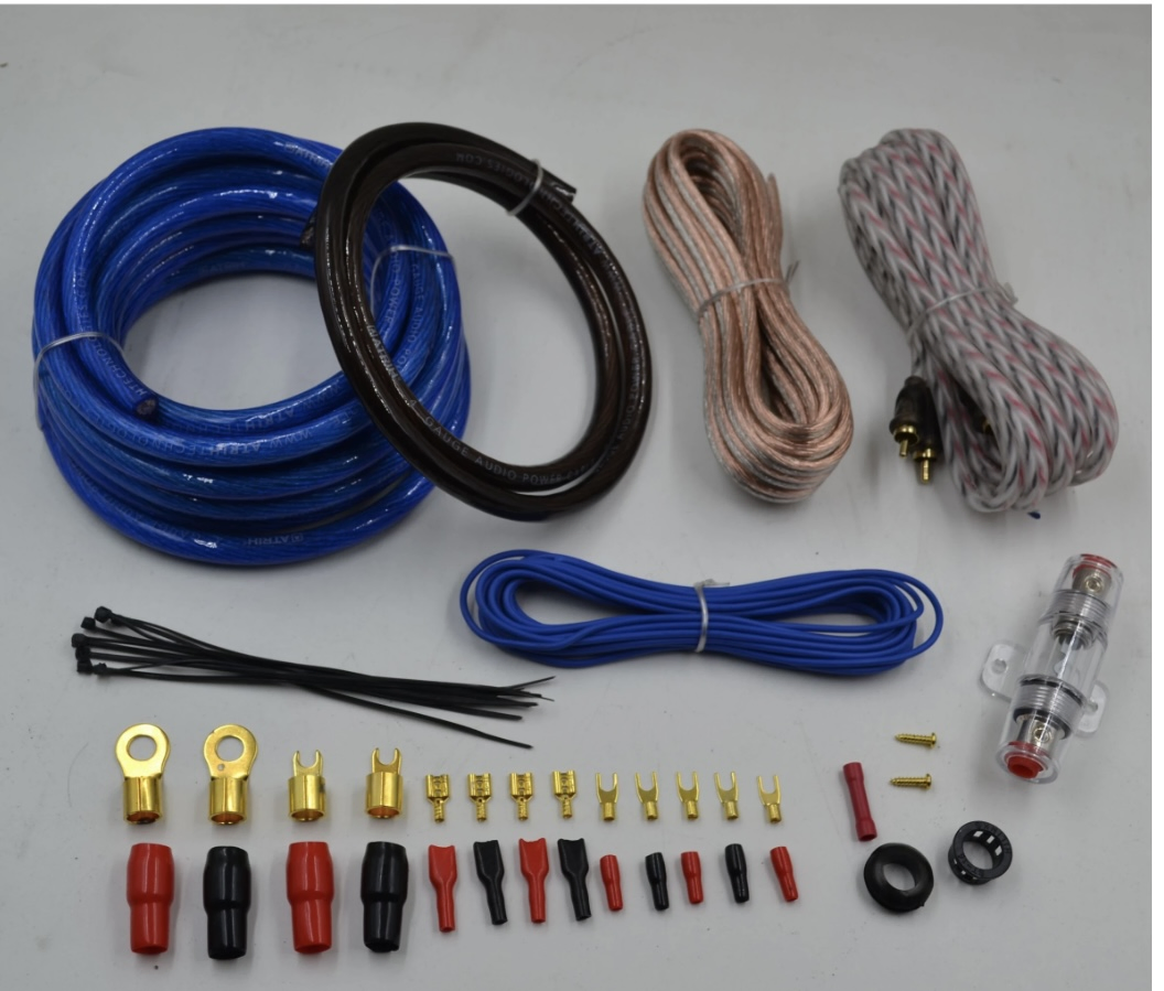 0ga 4ga 8ga Car Audio Cable Amplifiers Complete AMP Installation Wiring Kit