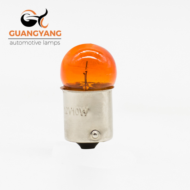 Галогенная лампа G18 24V 10W Amber для авто