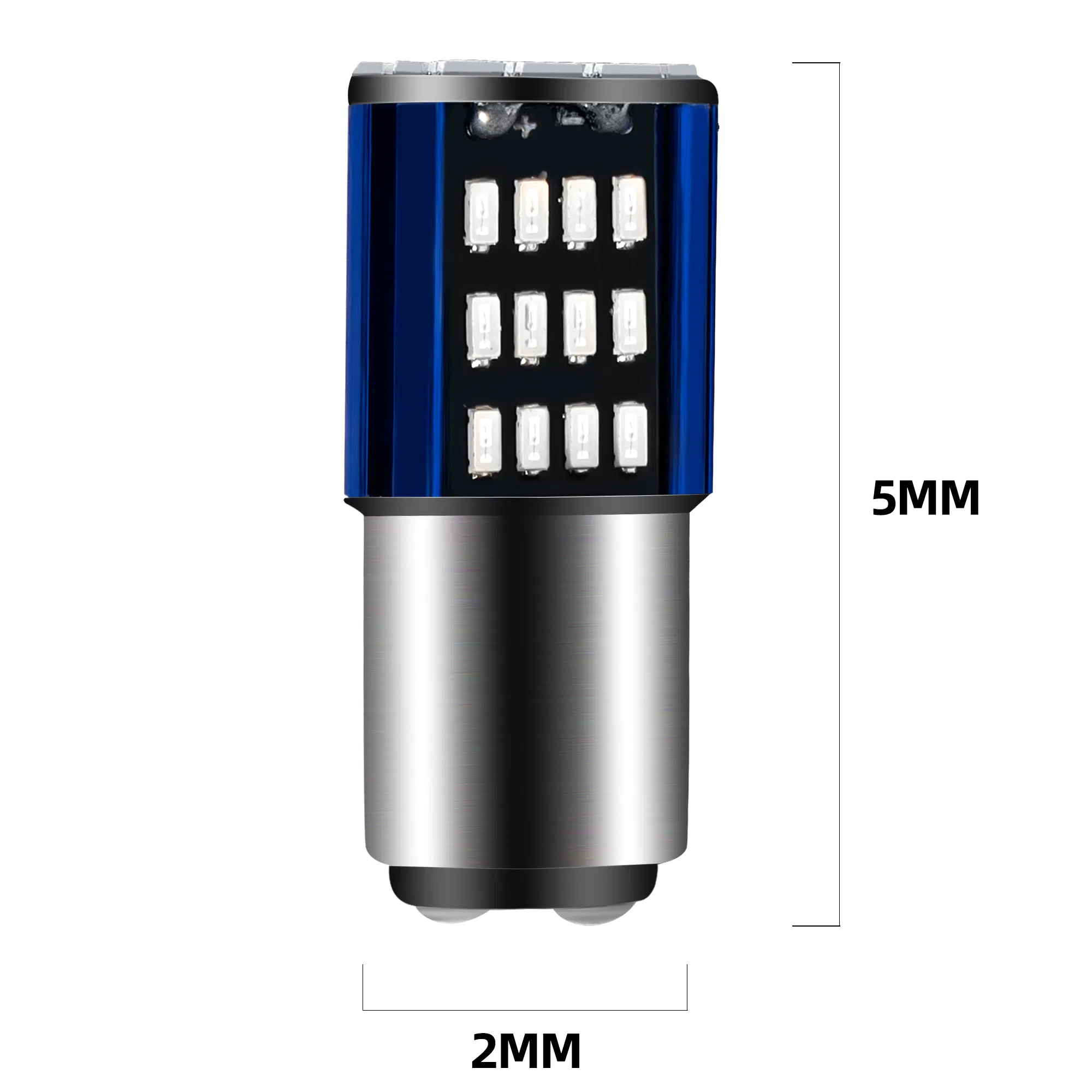 Светодиодные лампы 1157 3014 12V для стоп-сигналов