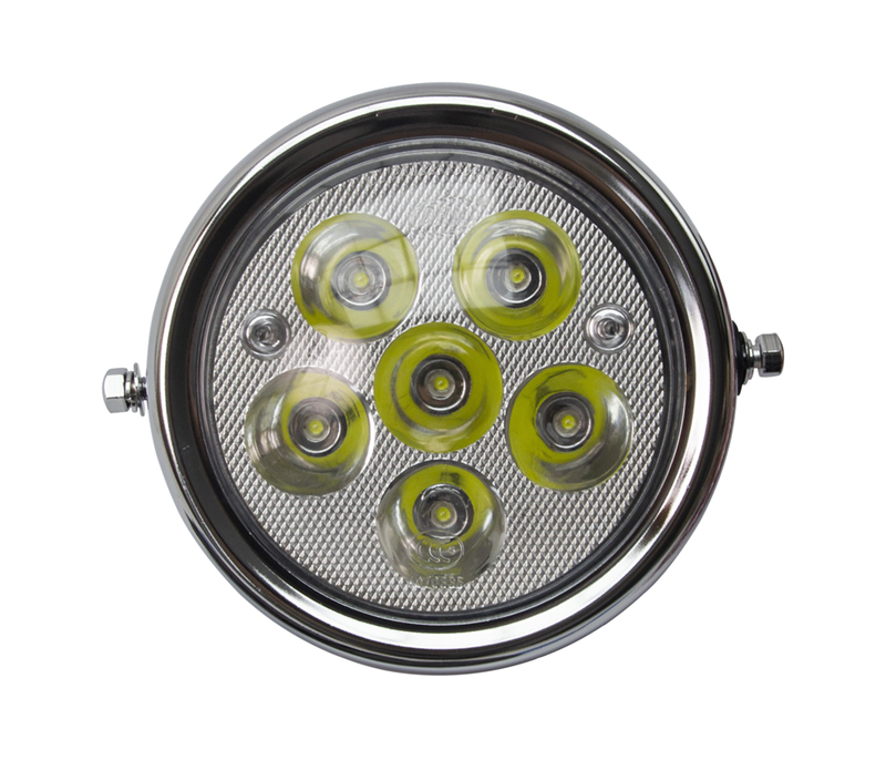 Круглая светодиодная фара GN125 GN150 для мотоцикла