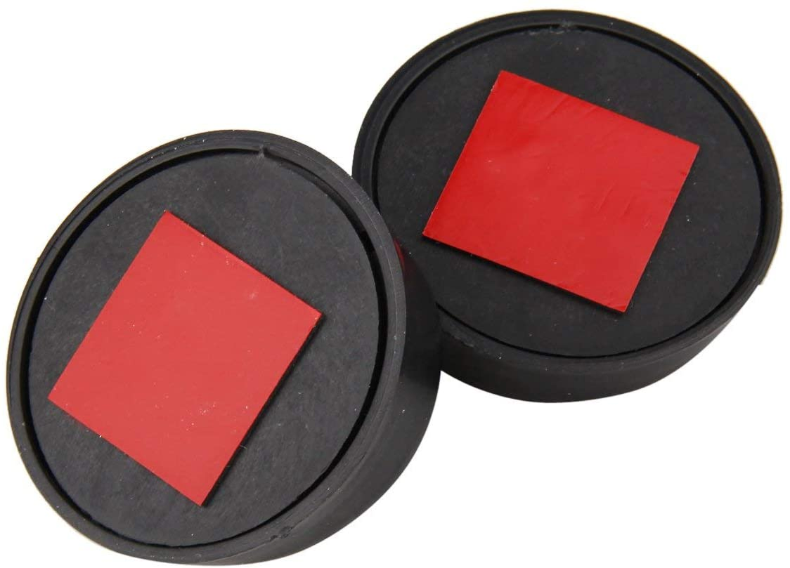 2 Pack Automotive Blind Spot Mirrors, Small Round Convex Adjustable 360° Rotate Wide Angle