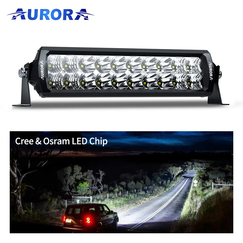 Aurora 20 40 60inch LED Auto 4X4 Dual Beam Offroad LED Light Bar