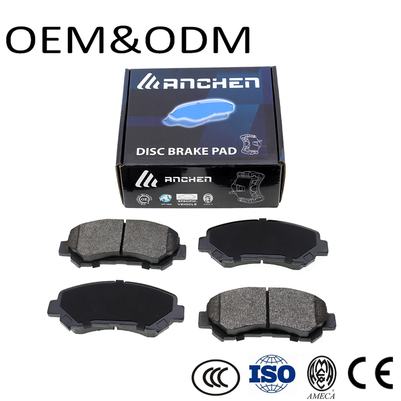 Auto Car Parts Wholesale Front Semi-Metal Ceramic Rear Disc Brake Pad