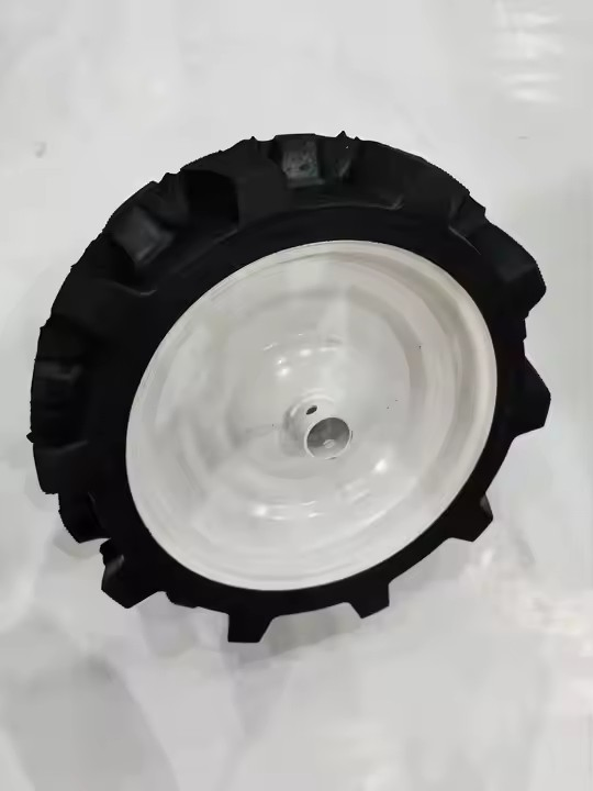 Hot Selling Agricultural Mini Tiller Tire 15X400-10 Solid Herringbone Wheel