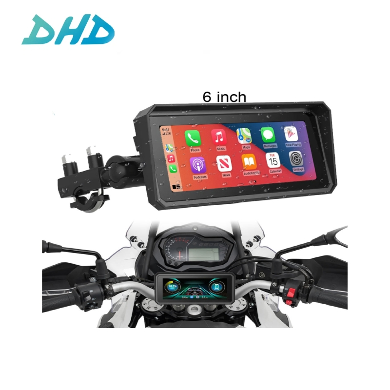 Мотоциклетный GPS-навигатор с мониторингом давления в шинах