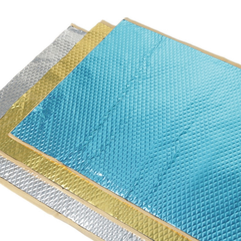 Ultra Thick Aluminum Foil Butyl Sound Damping Sheet Noise Insulation Sound Deadener Sheet for Car Modification