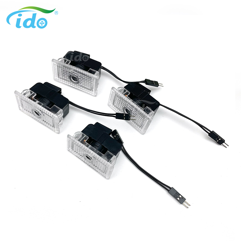 Car LED Door Logo Rechargeable Ghost Shadow Projector Welcome Light for Tesla