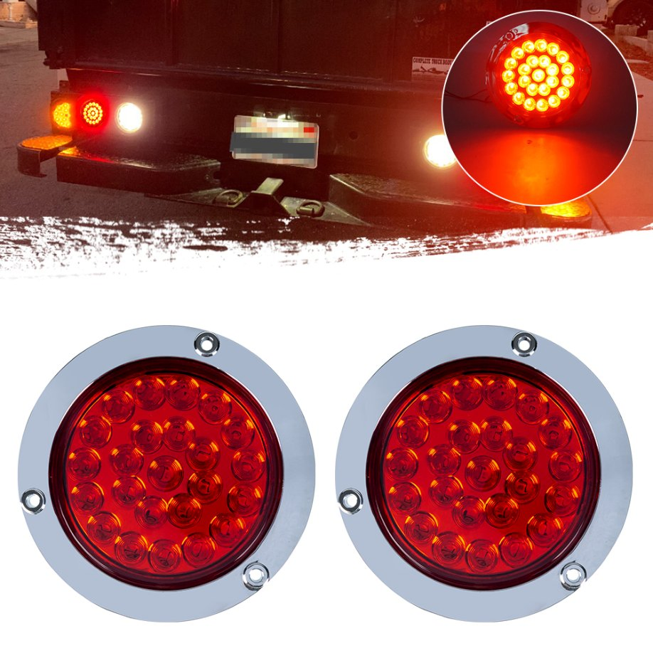 LED Tail Brake Reverse Light for Truck Trailer Tractor RV Ship Yacht